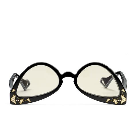 gucci glasses inverted cat eye